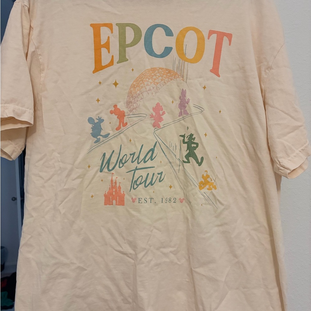 Comfort Colors Cream EPCOT Graphic Tee